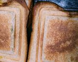 ☆茹で卵とカレーとレタスのホットサンド☆作り方2写真