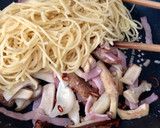 うまっ♡きのことベーコンの簡単和風パスタ作り方9写真