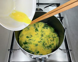 麺つゆで簡単に＊三つ葉のふんわり卵とじ＊作り方4写真