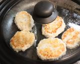 弱めの中火でじっくり★鶏ミンチ蓮根バーグ作り方4写真
