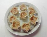 ジューシーなえのき入り焼売とラー白菜♪作り方3写真