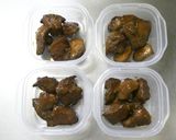 冷凍保存で作り置き！鶏レバーの味噌煮込み作り方7写真