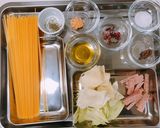 一人暮らしのスパムdeペペロンチーノ作り方1写真
