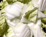 白菜とベーコンのホワイトソース煮作り方1写真