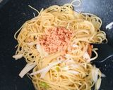 鮭フレークとネギだけ 生クリームパスタ作り方6写真