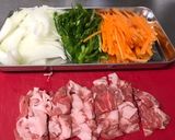 鶏がらスープの素で焼きうどん☆作り方4写真