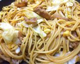 こってり☆お好み焼き風味の“パスタ ”作り方5写真