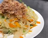 鶏がらスープの素で焼きうどん☆作り方10写真