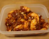 完熟トマトで大人の”エビチリ”♪作り方4写真