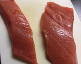 肉厚秋シャケのバタームニエル作り方1写真