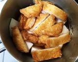 速攻～蕪と玉ねぎ天のトロリン美味しい煮物作り方3写真