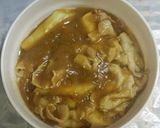 ３０年前の元祖カレー丼。今とは味が違う。作り方12写真