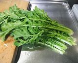大根葉のお汁(菜げんちん)作り方1写真