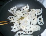 れんこん炒めただけ作り方3写真