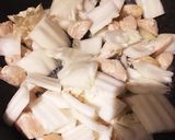 鳥ささみと白菜のぽかぽかクリーム煮作り方3写真