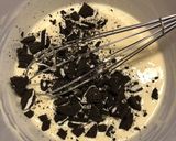 オレオのベイクドチーズケーキ作り方6写真