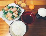 豆苗の豚バラ巻き！作り方6写真