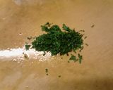 簡単ランチ　大葉の和風ジェノベーゼパスタ作り方3写真