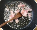 簡単ランチ　大葉の和風ジェノベーゼパスタ作り方5写真