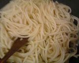 簡単ランチ　大葉の和風ジェノベーゼパスタ作り方7写真