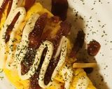 とろけるチーズを巻きこんだオムレツ作り方4写真