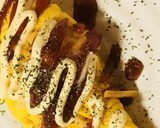 とろけるチーズを巻きこんだオムレツ作り方4写真
