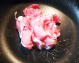 だしの素で！青梗菜としめじの豚肉卵炒め作り方5写真