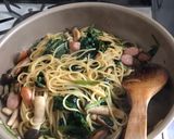 お昼ご飯に。和風スパ作り方12写真