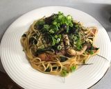 お昼ご飯に。和風スパ作り方14写真