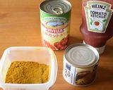 超簡単レシピ「サバ缶のスパイスカレー」作り方1写真
