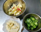 りんごサラダ～懐かしい給食の味♪作り方2写真