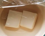 離乳食　中期　７か月頃～豆腐と柿の白和え作り方1写真