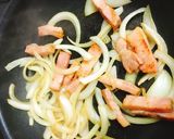厚切りベーコンとほうれん草のグラタン♪作り方3写真