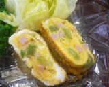 お弁当卵焼き（ハムピー）作り方2写真