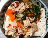 電子レンジで✿韓国風【肉汁】スープ&シメ作り方12写真