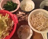 ホットプレートで熱々!あんかけ皿うどん作り方2写真