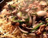 ホットプレートで熱々!あんかけ皿うどん作り方10写真