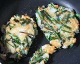 時短簡単☆モッチリ食感ニラ入りレンコン餅作り方7写真