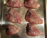 キハダマグロのピカタ（小麦粉なし）作り方1写真