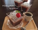 材料3つ de 水羊羹〜栗入り♪作り方6写真