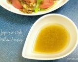春菊とベーコンのさっぱり甘酸っぱいサラダ作り方7写真