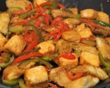 コクうま♪鮭の唐揚げとピーマンの照り焼き作り方7写真