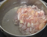 かぼちゃと鶏肉の炊き込みご飯作り方1写真