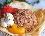パイシートで♪ひき肉入りケチャップライス作り方5写真