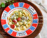 ゴボウとトマトの味噌クリームパスタ作り方7写真