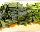 ほうれん草とカニカマの塩麹炒め作り方1写真