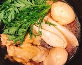 疲労回復♡鶏手羽元ときのこのポン酢煮込み作り方4写真