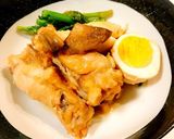 疲労回復♡鶏手羽元ときのこのポン酢煮込み作り方5写真