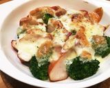 ブロッコリースモークチキンの味噌チーズ焼作り方7写真