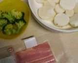 長芋とブロッコリーのペペロンチーノ風作り方1写真